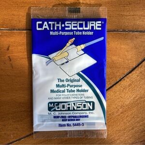 16 pack M. C. JOHNSON Cath Secure Foley Lock Medical Tube Holder 5445-3
